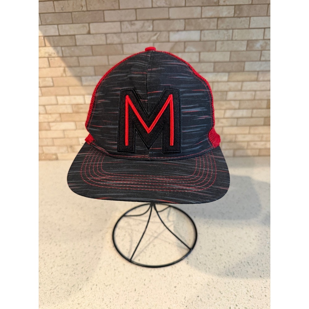 Disney Parks Mickey Mouse M Mesh Back Snapback Hat